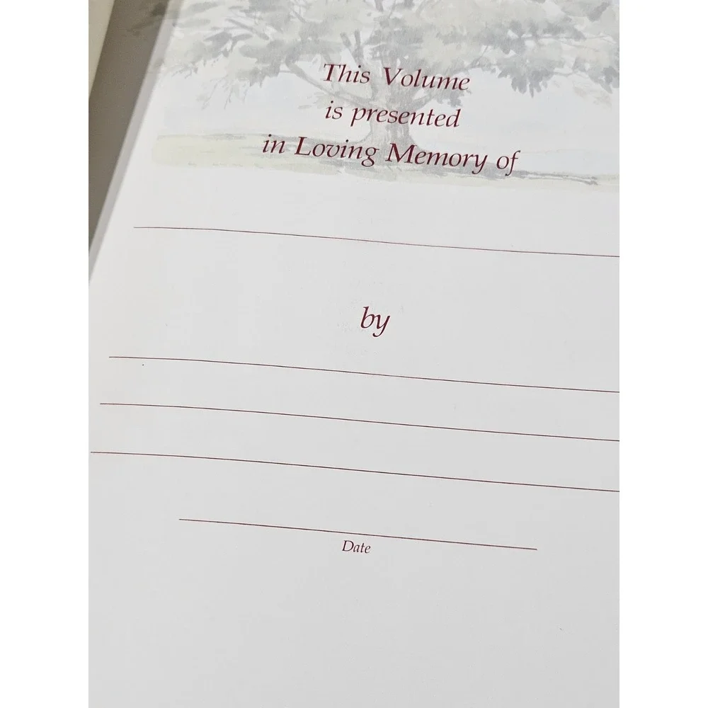 Beyond This Day: The Way Of Hope | Memorial Keepsake Book Wood Box for Storage